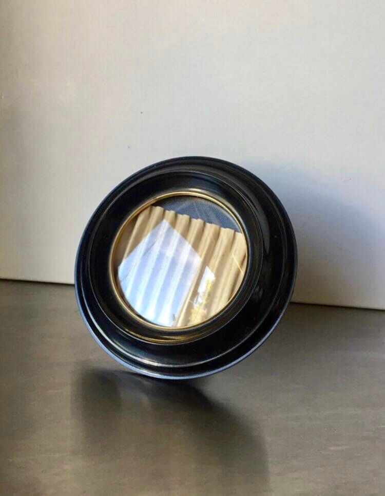 Cadre en bakélite vintage diamètre 12,5 cm