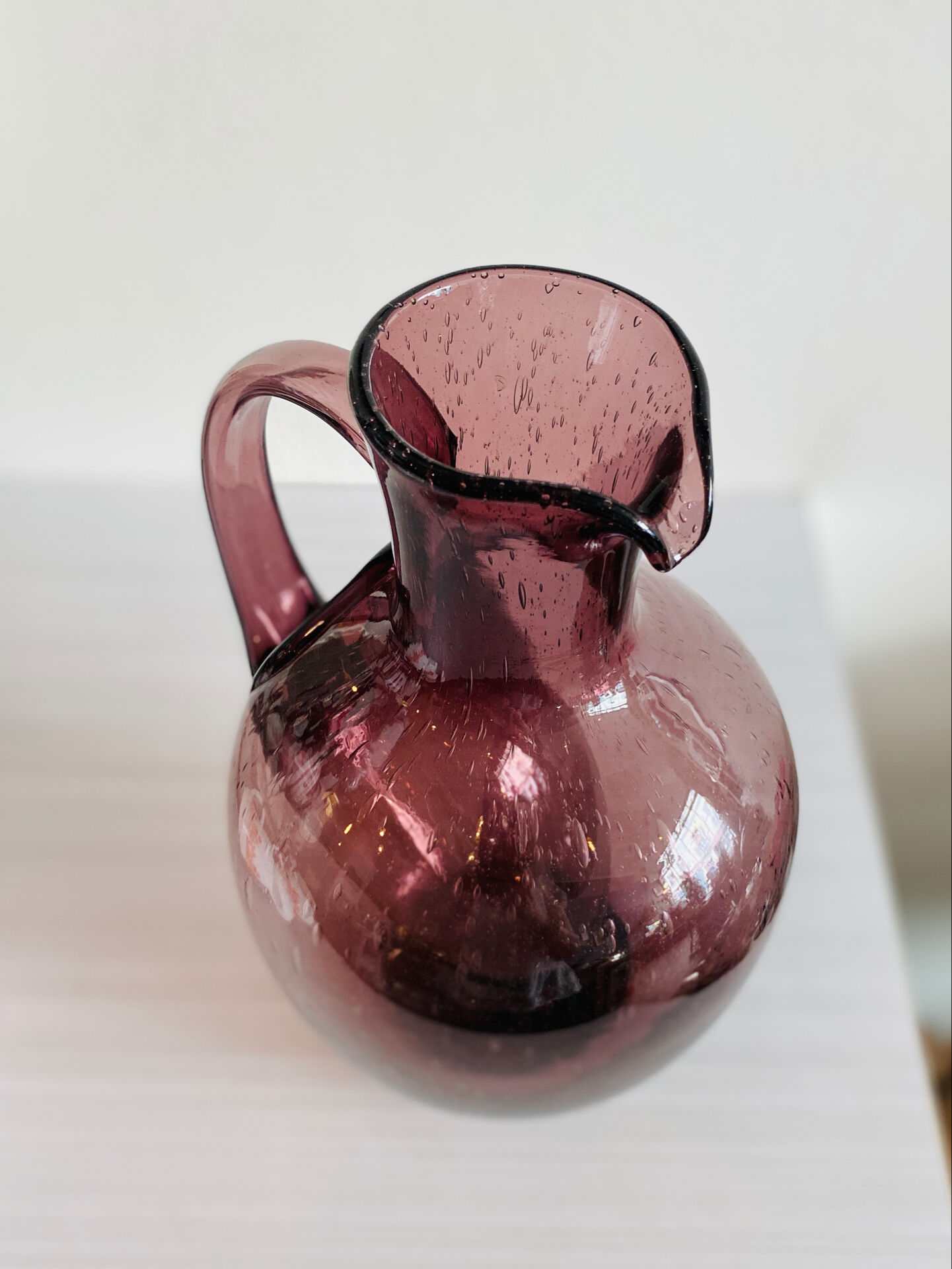 Ice pitcher carafe glassware Biot