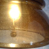 Glass pendant by Carl Fagerlund for Orrefors 1960