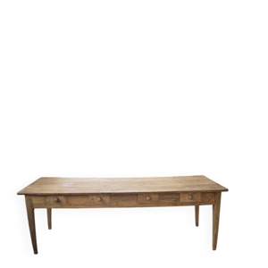 table de ferme à tiroirs - pin