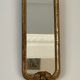 Miroir bois doré 18ème siècle 20x51cm