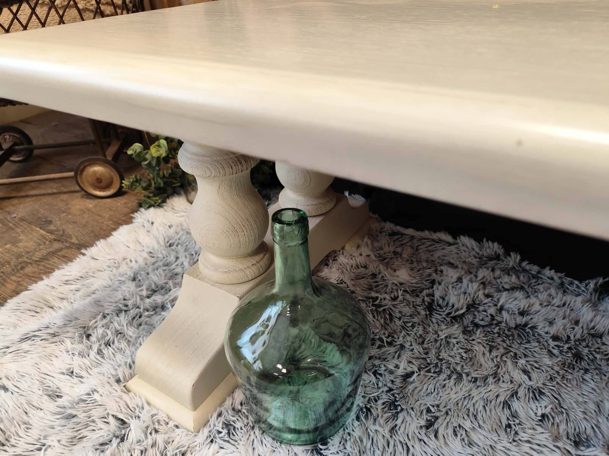 Table basse en chene massif