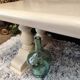 Table basse en chene massif