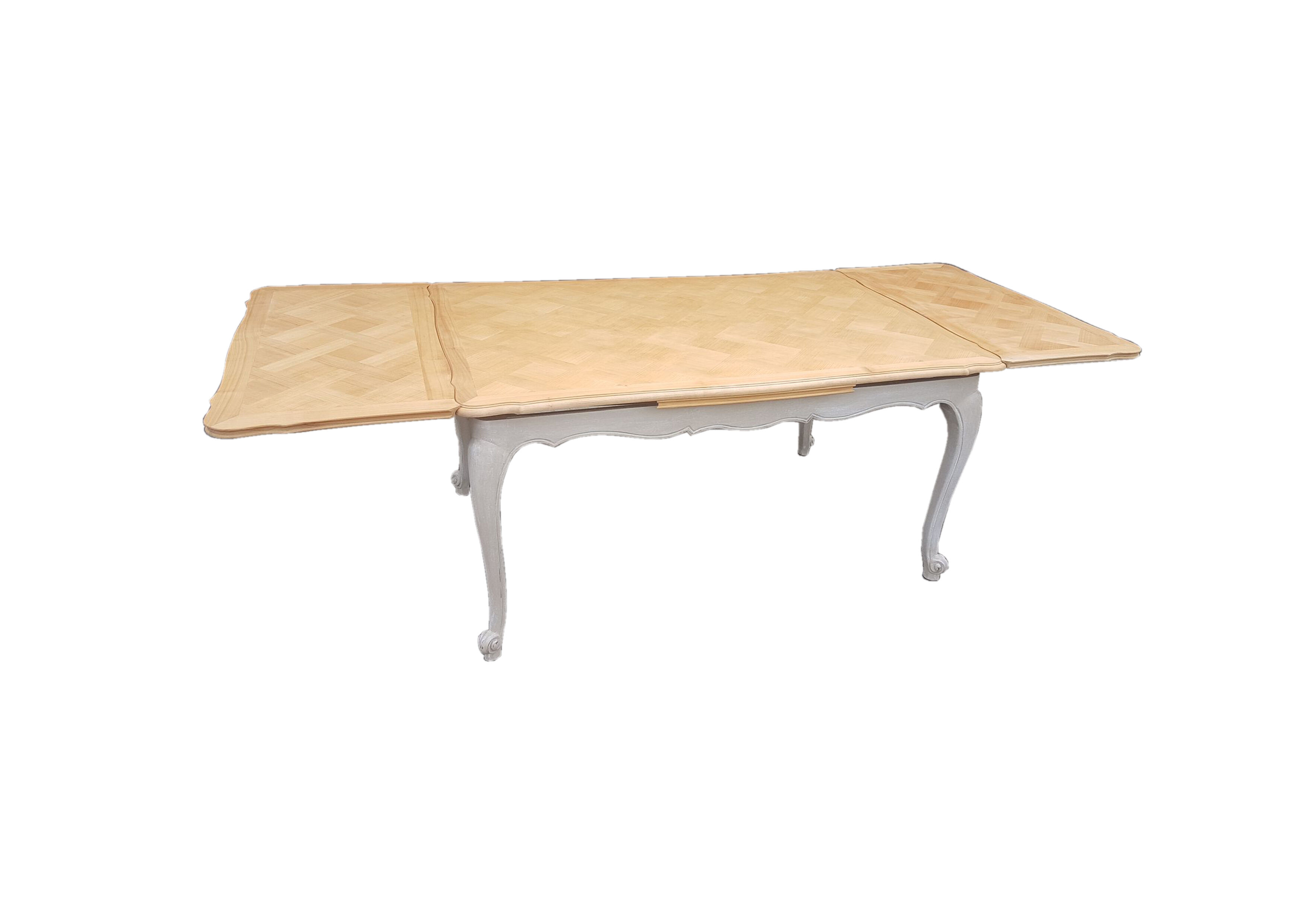 Dining table Louis XV style extendable