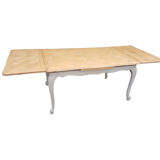 Dining table Louis XV style extendable