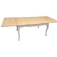 Dining table Louis XV style extendable