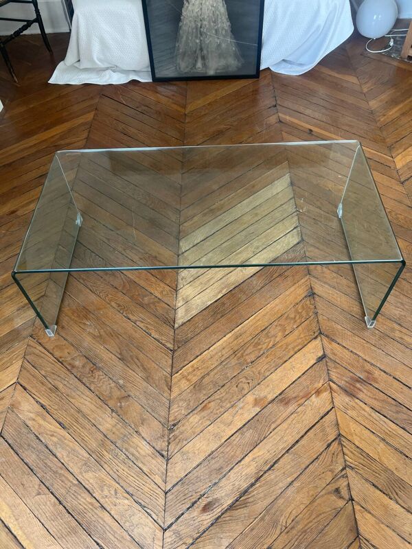 Table basse en verre trempé modèle Gala par Habitat