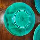 3 Old plates Gien France Creation Primefleur