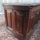 Louis XIII chest in carved walnut, 17th century