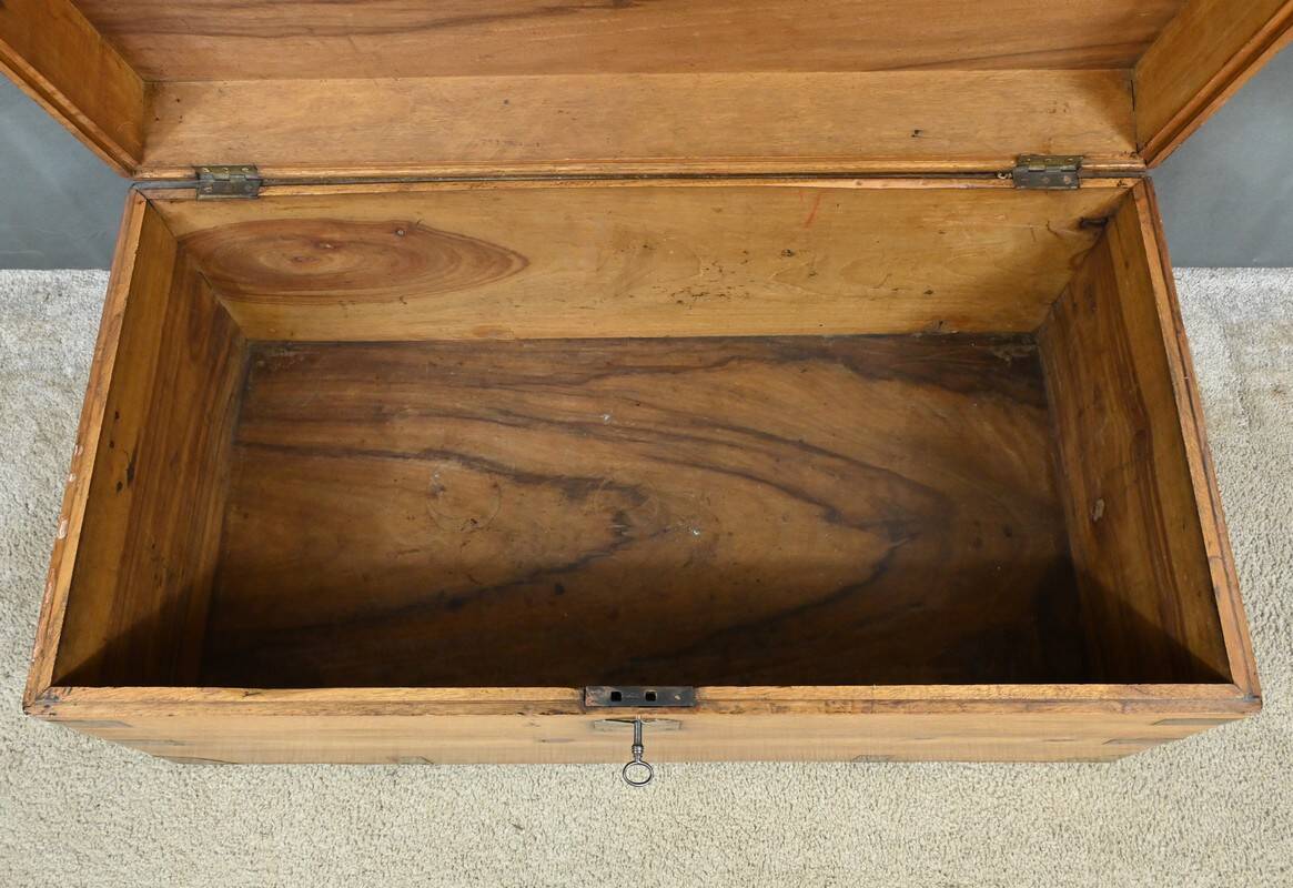 Marine trunk in camphor wood, India – Late 19th century