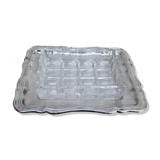 Butter silver metal and glass