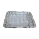 Butter silver metal and glass