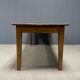Rustic french farmhouse dining table made of oak and elm
