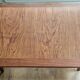 Table basse style scandinave années 50 palissandre