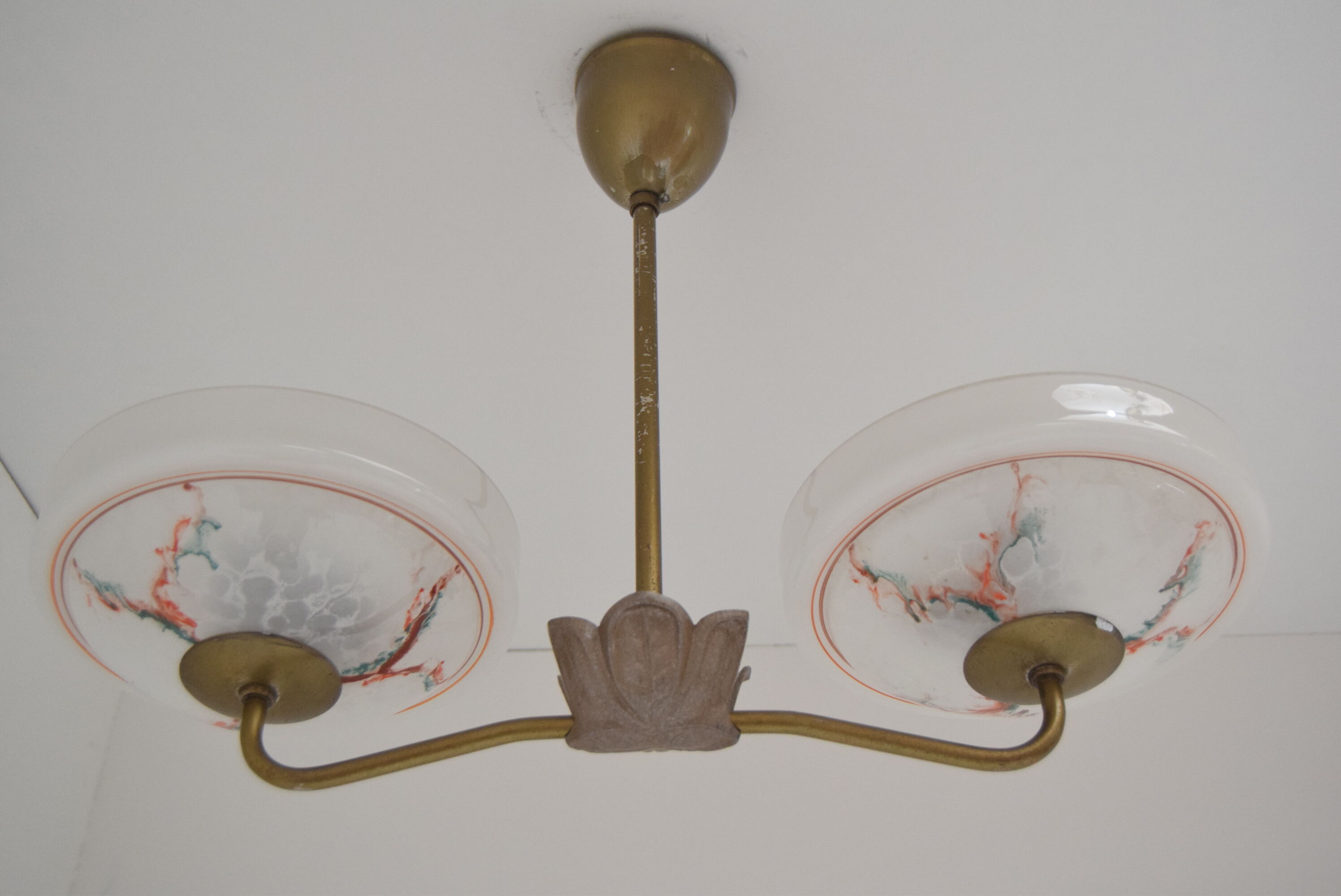 Mid-century Chandelier by Zukov, 1950’s.