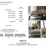 Designer sofa maison hand editions