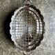 Glass cooler, silver-plated metal bottle