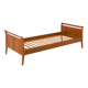 Danish mid century teak bed, 1960s