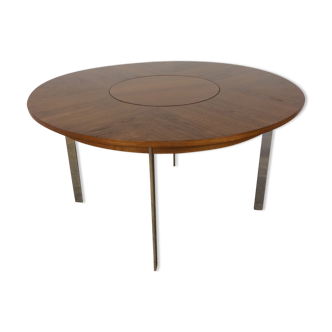 Table à manger en bois de rose du milieu du siècle par Merrow Associates