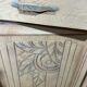 Buffet cupboard in oak brut art deco 1940-50