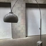 Floor lamp chrome arch vintage 70s