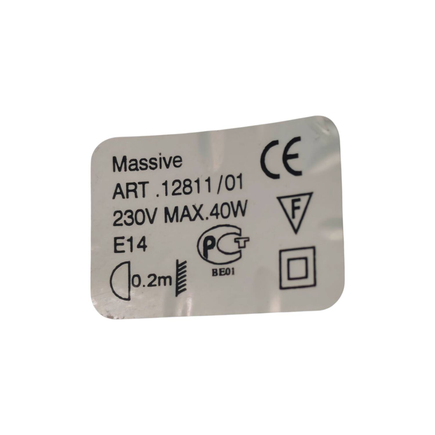 Vintage 2000 Massive Desk Lamp