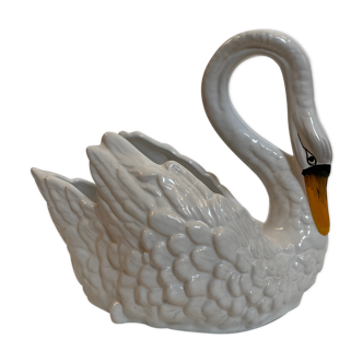 Ceramic swan