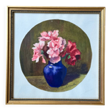 Still life with roses signed Cornillon 20th century