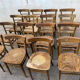 Set de 16 chaises bistrot