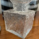 Crocus glass vase Timo Sarpaneva for Iittala Finland