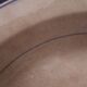 Hollow round dish and round dish in Gien earthenware nice model