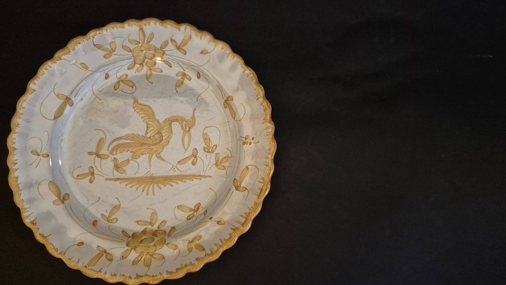 4 Handmade Martres Tolosane Dessert Plates