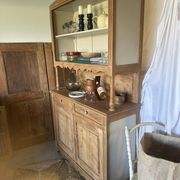 Antique sideboard, double-bodied dresser