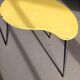Yellow bean coffee table