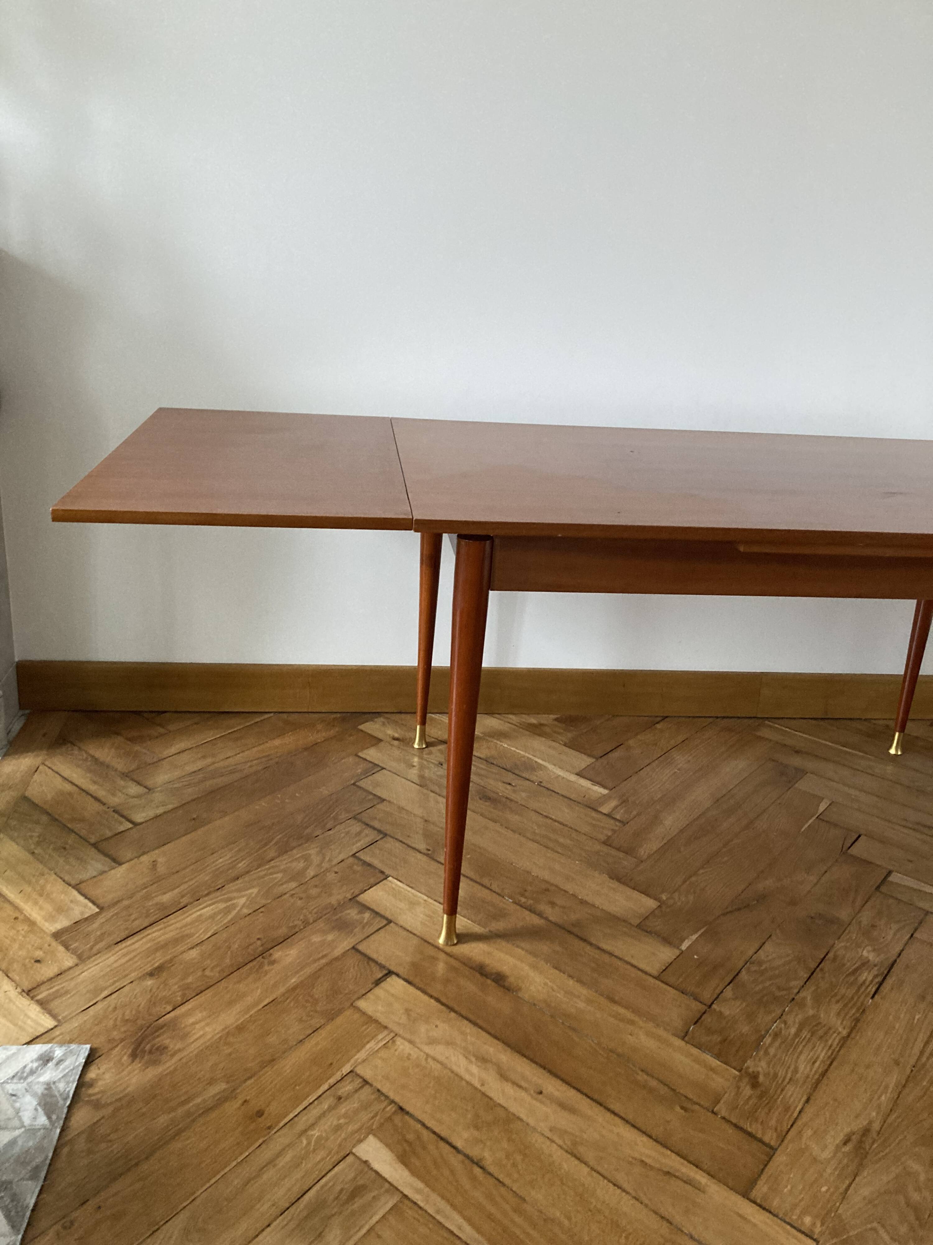 Scandinavian-style rectangular table