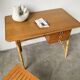 Bureau rotin Louis Sognot et sa chaise