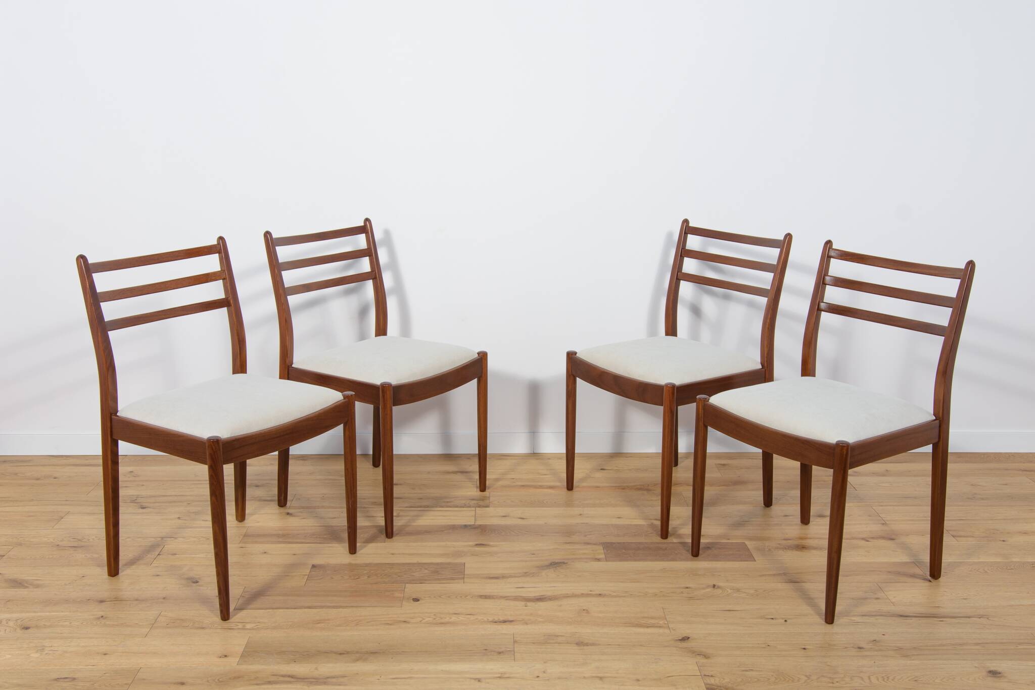 Mid-Century Teak Dining Chairs by Victor Wilkins for G-Plan, 1960s, Set of 4