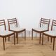 Mid-Century Teak Dining Chairs by Victor Wilkins for G-Plan, 1960s, Set of 4