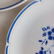 Set of 10 Moulin des Loups dinner plates, Alain