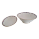 Set of two serving dishes - Sarreguemines Digoin early 20th century