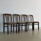 Ensemble vintage de 4 chaises de salle à manger
