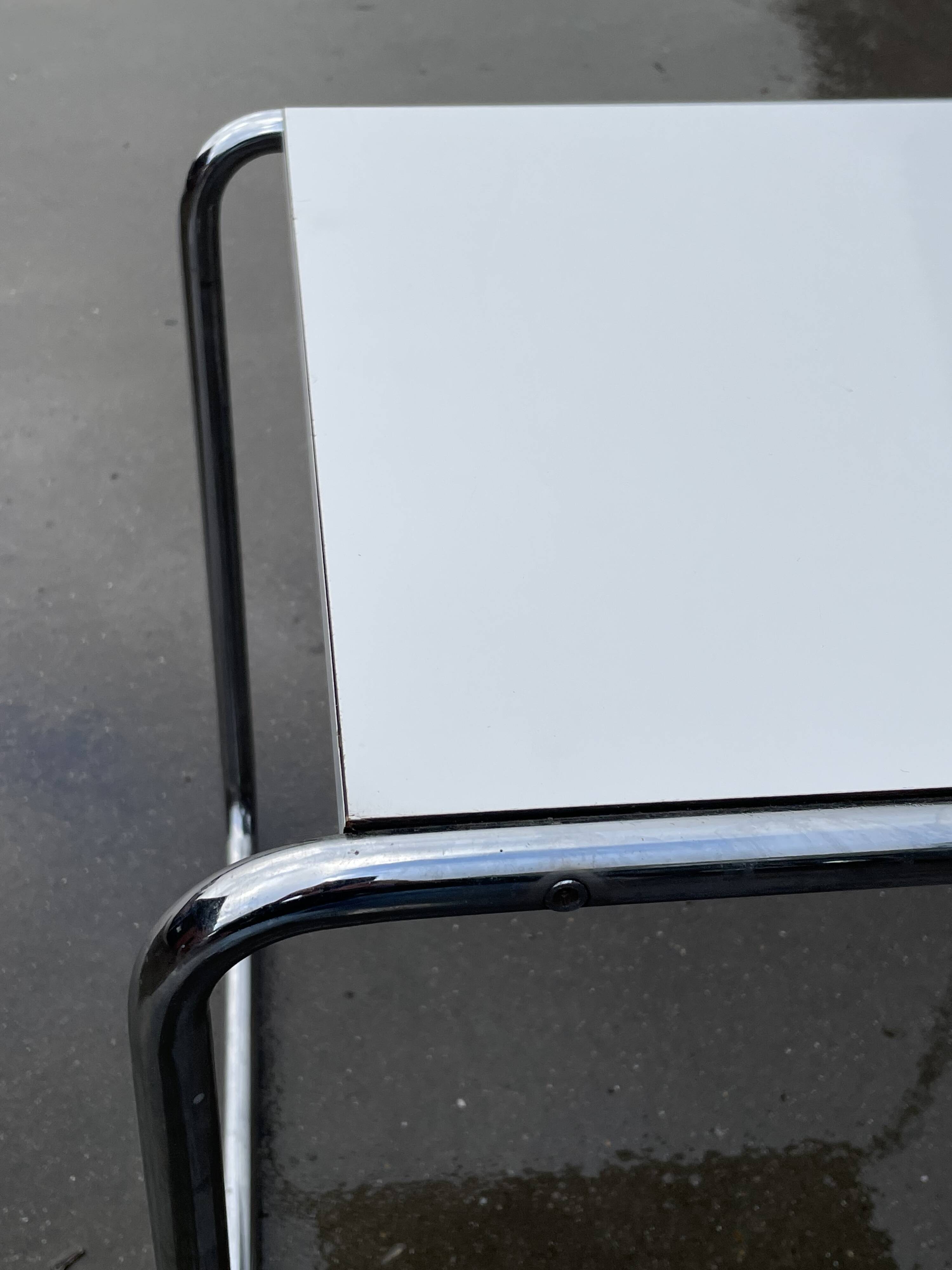 Vintage Gavina "Laccio" coffee table, Marcel Breuer 1970s  design