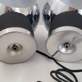 Pair of vintage 1960 space age lamps