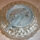 Round ceiling lamp in molded glass, Ø 25 cm