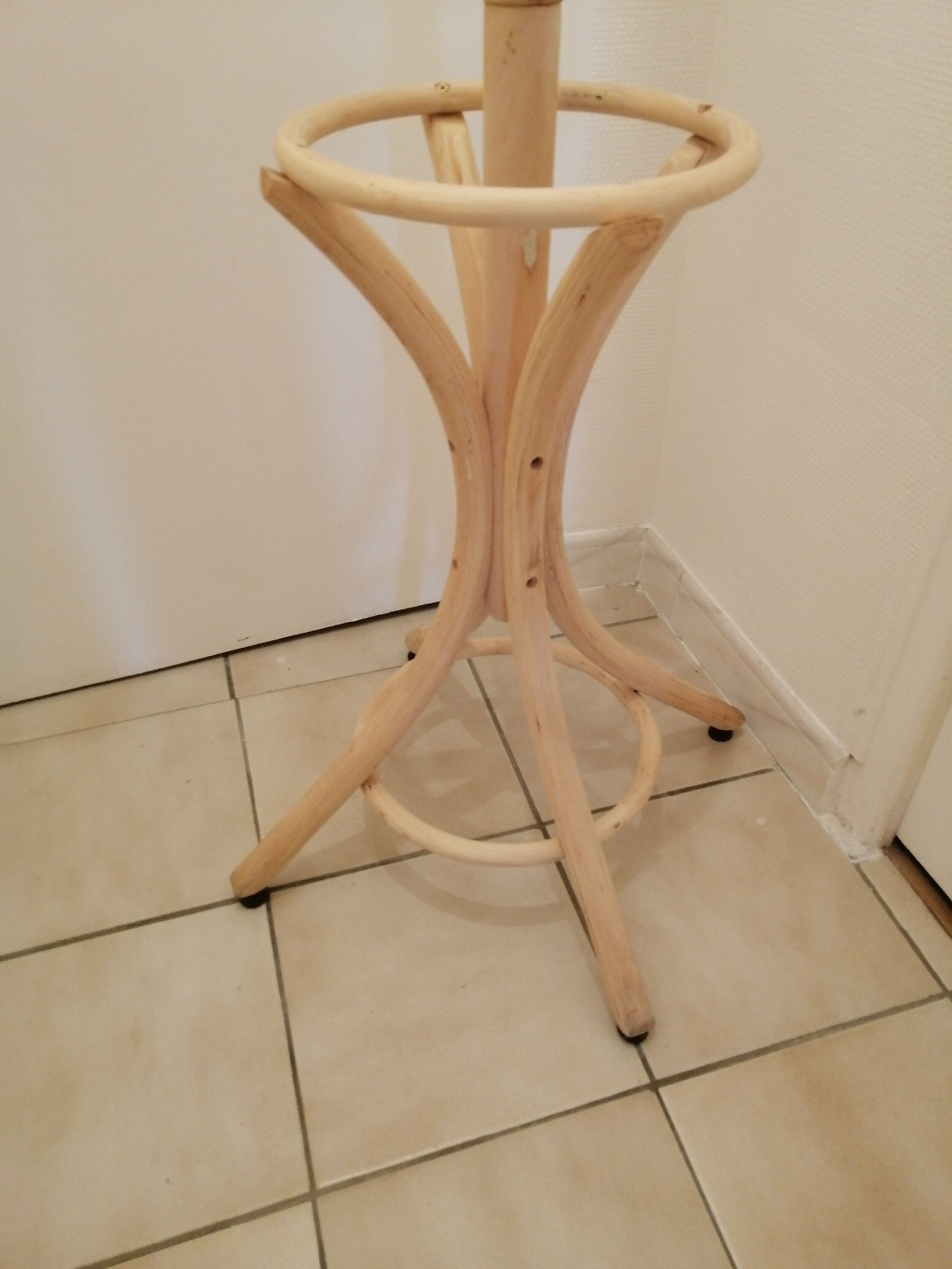 Porte manteau perroquet vintage