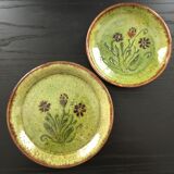 Set of 2 Provençal plates