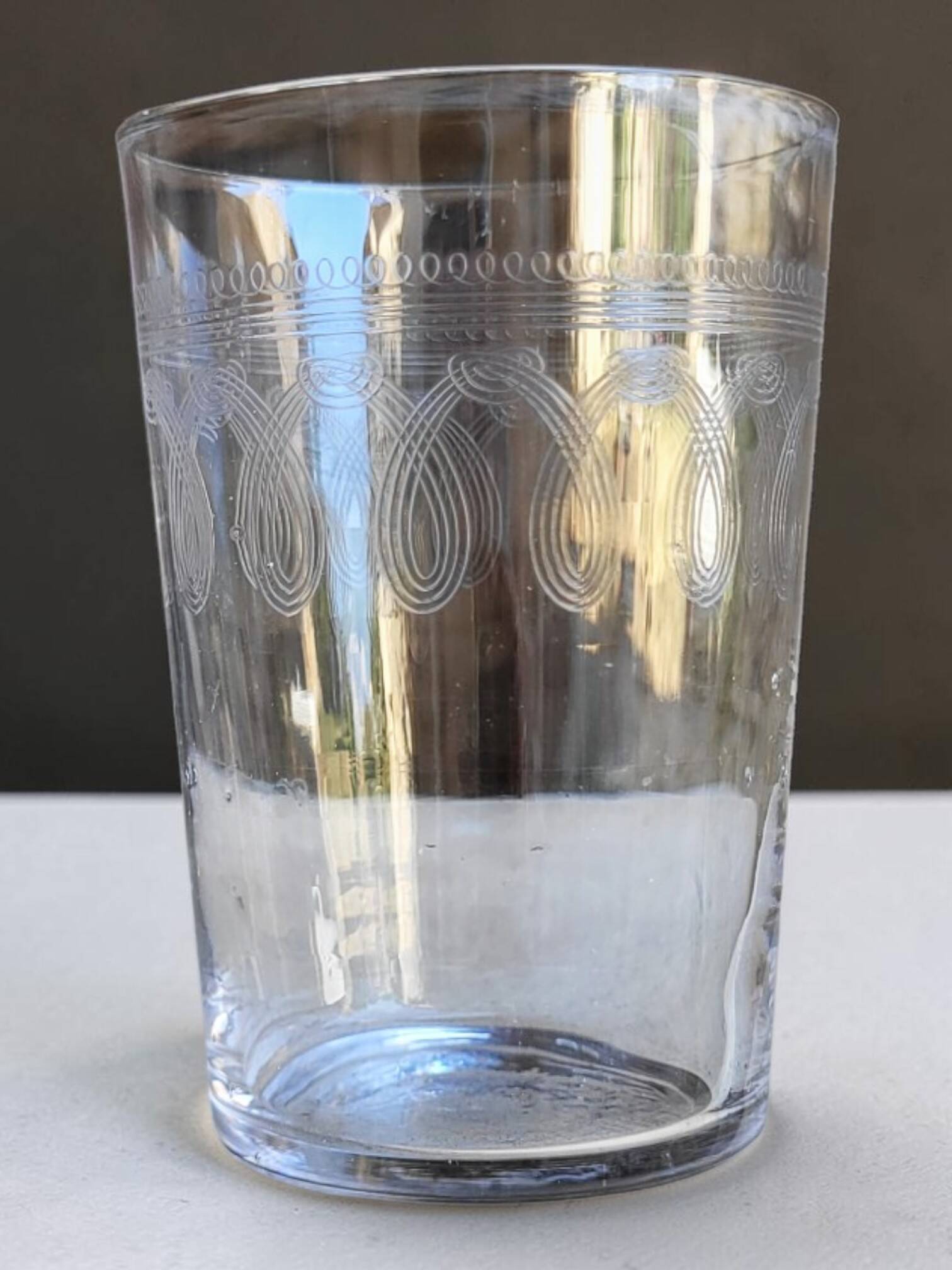 6 water tumblers