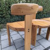 3chairs in pine by Antti Nurmesniemi