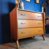 Vintage Scandinavian style chest of drawers. 60s