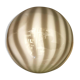 Italian Milky-White and Beige Murano Glass Swirlings Sphere Flush Mount
